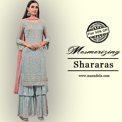 Designer Sharara Suits Online